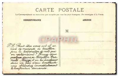 Il Castello di Malmaison — Grande Serra Calda — Epoca del Consolato — Editore: Fertile et Manzini, Parigi — N° 119 — Verso