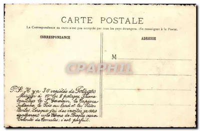 Il Castello di La Malmaison — La Vacherie — Maggi, Parigi — Verso