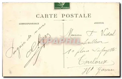 Bordeaux — Port Dijeane — Zakład Nowych Galerii — 35 — Rewers