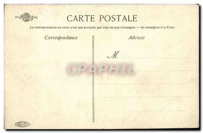 Bordeaux — Esplanada dos Quinconces e Monumento dos Girondins — Cartes Héta & Compagnie — Verso