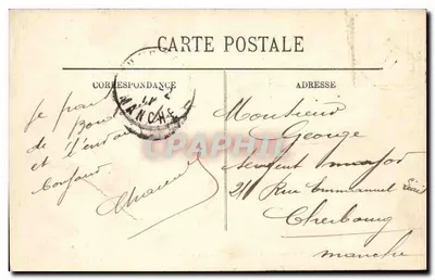 Bordeaux — Las columnas rostrales y los Quinconces — LL — Reverso