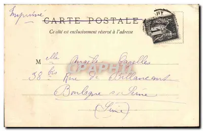 Bordeaux — Giełda — W. F. Ronasseau — Rewers