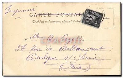 Bordeaux — Wydział Literatury i Nauk — W. F. Déposé — Rewers