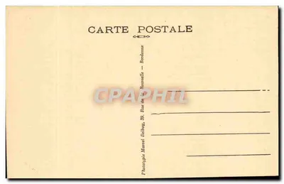 Bordeaux — Quais (Strona Północna) — Fototypia Marcel Delbony, 39, Rue de la Ronsseille — Rewers