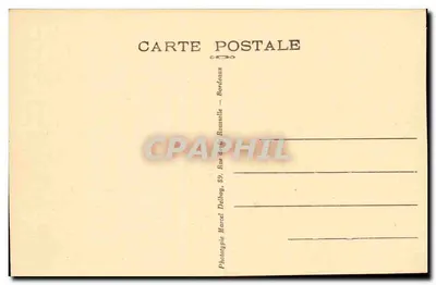 Bordeaux — Vista geral — Fototipia Marcel Debroy, Rue de la Roussette — Verso