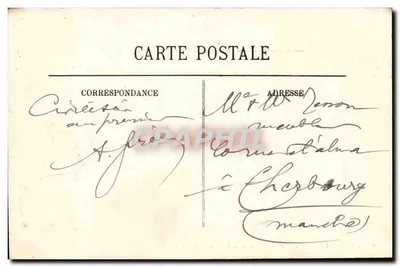 Bordeaux — Plac Komedii i Rue Ste-Catherine — LL — Rewers
