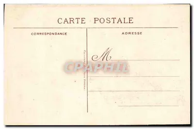 Bordeaux — Ruiny Pałacu Galliena — Fototypia Bérengère — Rewers