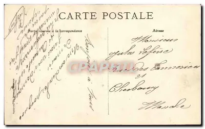 Bordeaux — A Baía, Vista geral — C. B. — Verso