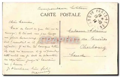 Bordeaux - Stazione del Mezzogiorno — vista della stazione e della piazza con tram — A.H. 21 — Verso