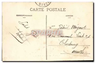 Bordeaux — Les Allées de Tourny — M. D. — Verso
