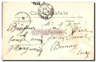 Bordeaux — Igreja de Ste-Croix — Editora desconhecida, n° 51 — Verso