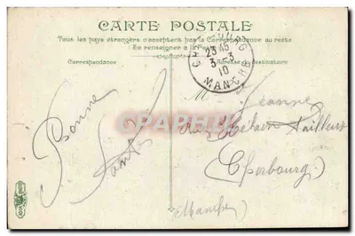 Bordeaux. Place d'Aquilaine — Triumphal Arch — publisher L.V.20 — Back