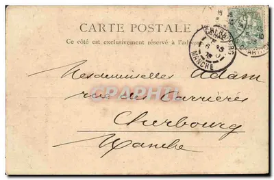 Porta da Grande Campana — Bordeaux — R. & J. D. 1089 hin — Verso
