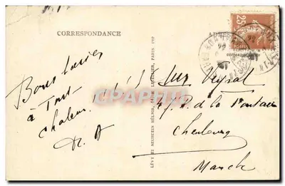Bordeaux — La Cattedrale. Le Flèches — I.L. n°36 — Verso