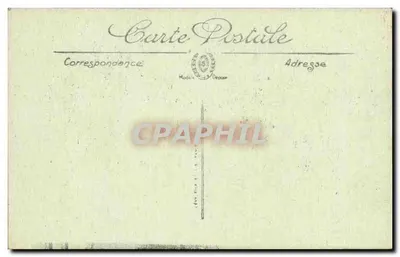 Bordeaux — O Monumento de Gambetta — LL. — Verso