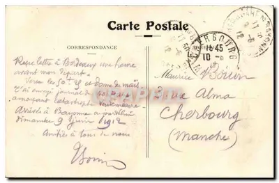Bordeaux - O Monumento dos Girondinos - DD. n°114 — Verso