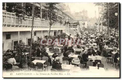 SAINT-CLLOUD — La Terrasse du Pavillon Bleu — LL. — n°65