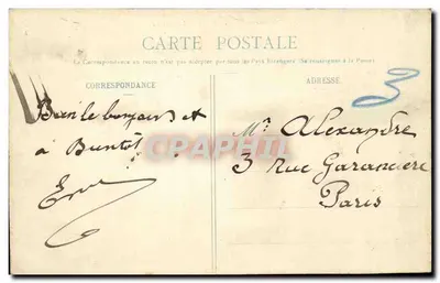 SAINT-CLLOUD - La Caserne — C.M. n°54, uitgever C.M. — Achterkant