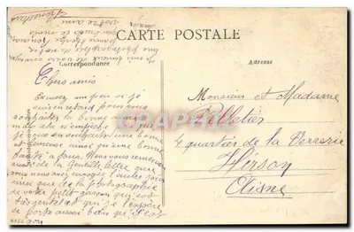 NANTES - Incêndio no Teatro da Renascença, em 19 de Dezembro de 1912 - Antes do colapso do telhado — Verso