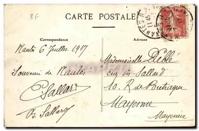 NANTES — Vista geral do Porto, vista da Hermitage — Coleção Chapeau Nantes - 47ª milhar — Verso