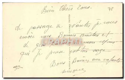 Nantes — A Praça Real — editor A Coruja, n°150 — Verso