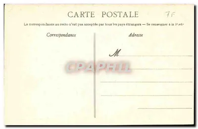 NANTES - El Hotel de Ville y la rue Thiers, en el fondo la Catedral — Artaud-Nozais, N°588 — Reverso
