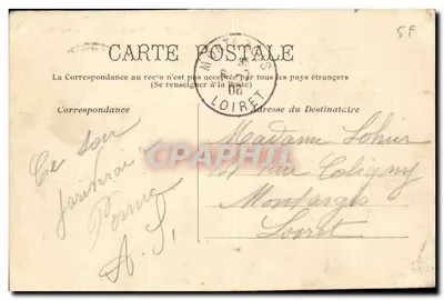 NANTES — 51 — El Castillo, Vista interior — Editor no visible — Reverso