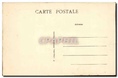 NANTES — Ogród Botaniczny — Fontanna — n°406 — Rewers