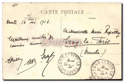 NANTES — Jardin des Plantes — Les Cerfs — Collectie F. Chapeau, Nantes, 2e mille — Achterkant