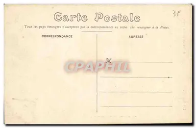 Campanario de Santa Croix — Nantes — Colección F. Chapetou, Nantes 3e Mille — Reverso