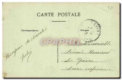 NANTES — Statua di Guépin e vista del Boulevard Delorme — n° 650 — Verso