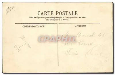 Le Mont-Saint-Michel — L'Arrivée d'un Pèlerinage — LL. — Verso