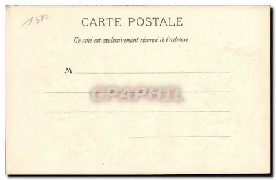 O Mont Saint-Michel — Barbès no seu cárcere — Coleção do Museu, n°29 — Verso