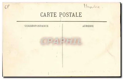 Cherbourg — O Jardim Público e a Montanha do Roule — LL — Verso