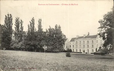 Cercanias de Coulommiers — Castelo de Maillard — Lib. P. Bissard, Fot. Trichard Coulommiers
