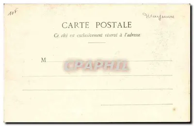 Kasteel-Gaontier — Het Einde van de Wereld — J. Malicot, fot., Sablé-sur-Sarthe — Achterkant