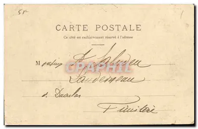 Champgœ (Maine-et-Loire) — Le Ruine del Castello di Barbe-Bleue — Collection L. B. — Verso