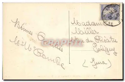 Lyon — Absydę Bazyliki NMP Fourvière — M. F. — Rewers