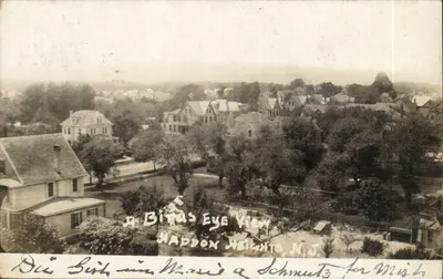 Vista aérea — Haddon Heights, N.J. — editor desconhecido, número de série não visível