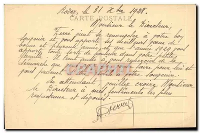 Rodez - Chiesa di San Cirice e il Faubourg — Édit. des Damas de France — Verso