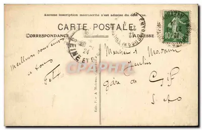 Entraygues — Ponte Romana sobre a Truyère — Editor A. Malhous, n°15 — Verso