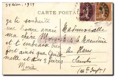 Mont-de-Marsan — A Midouze — Galerias Modernas de Mont-de-Marsan, n°25 — Verso