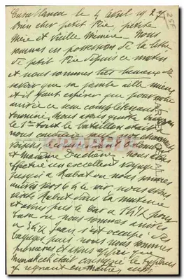 Casablanca - Fontanna Derb Sultan — F. Madelaine, n°67 — Rewers