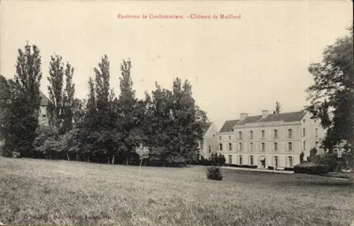 Cerca de Coulommiers — Castelo de Maillard — Editor F. Drago
