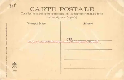 Famille Laobé — Exposition d'Orléans 1905 — Édition M. Marrou, Orléans — Verso