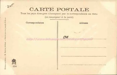 オルレアン博覧会1905 - 36. ブラック・ヴィレッジ - トゥクール人のグループ — 裏面