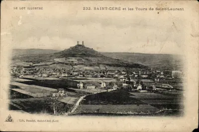 Saint-Céré e as Torres de Saint-Laurent — O Lot Ilustrado, n°232, Lib. Baudel