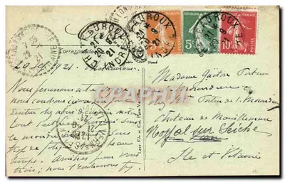 Châteauroux — Absyda kościoła Świętego Andrzeja — LL, n°12 — Rewers