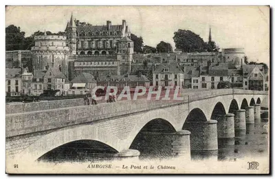 Amboise — O Ponte e o Castelo — ND Fotografia