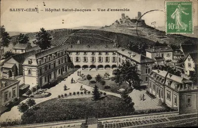 Saint-Céré — Hospital Saint-Jacques — Vista geral